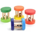 五柱搖鈴 I 直徑5CM 木製 玩具現貨 木製玩具 0-2歲嬰幼兒響鈴樂器