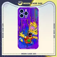 在飛比找蝦皮購物優惠-Iphone CASE 方邊月亮手機殼 24H 辛普森家族搞