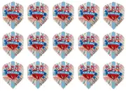 5 Sets Harrows Dimplex Standard Dart Flights - Ships Tracking - Heart England