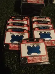 Fido Engravable Pet ID Tags 137323 "Open Box" 10PCS