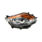 Superspares Right Black Headlight for Mitsubishi Triton MQ With Orange Reflector