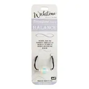 Wishstone Moonstone Stone of Balance Adjustable Cord Bracelet 5x9cm Blue