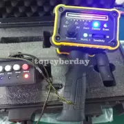 GR-100 Black Hawk Metal Detector Long Range LED Screen Detector for Silver Gold