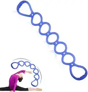 7 Ring Stretch Resistance Exercise Band，BetterJonny Workout Bands Yoga Stretching，Foot, Leg and Arm Exerciser for Home or Fitness Center Workout Walking Exercise