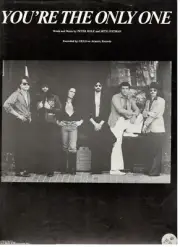J. GEILS BAND "YOU'RE THE ONLY ONE" SHEET MUSIC-PIANO/VOCAL/CHORDS-1977-RARE-NEW