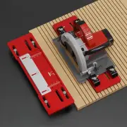 Bohan Cutting Machine Base 8mm Thick Aluminum Alloy No-Drill Design Compatible with Wired and Wireless Models High-Quali