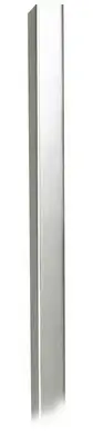 30" Long Brushed Nickel Metal Cord Cover