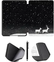 Cover for All-New Kindle Paperwhite 11th Generation 2021 Release, Automatic Wake/Sleep Function, Applicable Model：M2L3EK/M2L4EK (Includes a Touch Screen Pen)