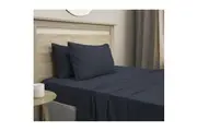 Ardor Boudior Bed Micro Flannel Material Pillowcase Sheet Bedding Set Ink