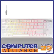 Corsair K70 PRO TKL Programmable Magnetic Gaming Keyboard with Rapid Trigger Whi