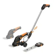 GS03C 7.2V Cordless Grass Shear, Electric Grass Shear w/Telescopic Handle Set...