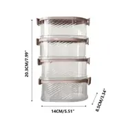 Vegetable Flavored Spice Storage Box Seasoning Can Box Household Kitchen High-end Sichuan Pepper Seasoning Storage Box Sorting And Storage