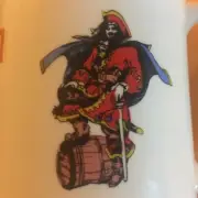 Vintage Captain Morgan Spiced Rum Stein Ceramic Tankard Mug Cup Pirate Liquor