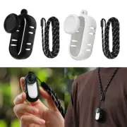 For Insta360 GO 3S Sports Camera Silicone Case Cover w/ Lens Cover & Lanyard