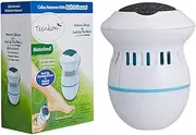 Feet Callus Remover, Portable Electric Foot File, Rechargeable Natural Pumice Stone for Feet, Professional Waterproof Foot Care Pedicure Tool, for Cracked Heels Dead Hard Dry Skin