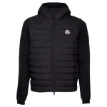 【MONCLER】春夏新款 男款 羽絨拼接連帽外套-黑色(1號USA-S、2號USA-M、3號USA-L、4號USA-XL、5號USA-XXL)