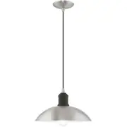 Livex Lighting 41193-91 Allison Mini Pendant Brushed Nickel