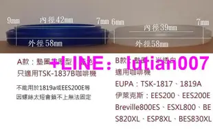 ★現貨★ 51mm 密封圈 墊圈 EUPA 1819a 1837B 伊萊克斯 EES200E Breville 咖啡機