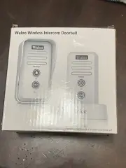 Wuloo 1/2 Mile Wireless Doorbells Intercoms Rechargeable Waterproof Door Chimes