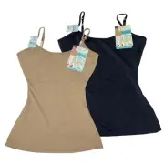 Spanx Shaping Cami Top Targeted Tummy Firm Control Power Mesh Compression 207