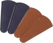 CIMAXIC 4pcs Safety Leather Scissors Cover for Tailor Scissors Sewing Accessories Scissor Sheaths