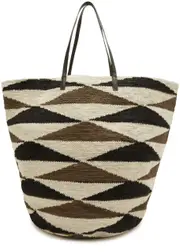 Sensi Studio Shigra Carry-All Woven Tote - Natural ONE SIZE