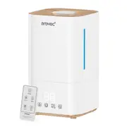 AROVEC Ultrasonic Top-Fill Cool Mist Humidifier, AroMist-TF4