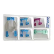 3 Sets Dental Sectional Contoured Matrix Clip Matrices Clamps Forming Sheet Clip