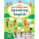 羊耳朵書店*貼紙書/我的第一本英語口說貼紙書FIRST STICKER BOOK SPEAKING ENGLISH