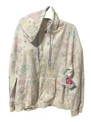 Care Bears Hoodie Full Zip Juniors Size XS /1. NEW WITH TAG