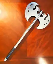New! 31" Medieval Double Headed Axe w/Hiddend Blade