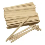 100 Pcs Wooden Wax Applicator Spatulas Sticks for Hair Removal and Smooth Ski...