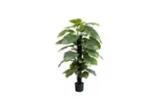 Glamorous Fusion Real Touch Pothos Artificial Fake Plant Decorative Arrangement 137cm On Pole