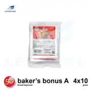 BAKERS BONUS A, instant Dried Yeast For Fresh Baking Bakery Bread Bread 4 Pcs