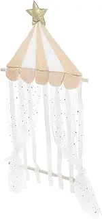 Abaodam Hanging Headband Organizer for Girls Compact Hair Accessories Storage Non- Design for Bows and Elastic Bands for All Ages