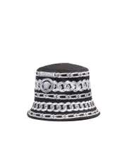 Versace Medusa Chains Printed Bucket Hat 58,59 black