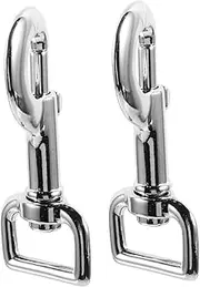 BESPORTBLE Pcs Pet Leash Buckle Metal Snap Hooks for Dogs Multipurpose Connectors Corrosion-Resistant Zinc Alloy