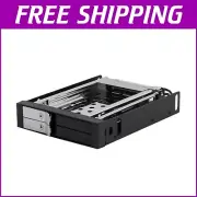 Compact Internal Mobile Rack for 2.5” SSD/HDD - Key Lock & LED Indicators