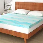 IULULU Mattress Topper, 2 Inch Gel Memory Foam Mattress Topper for Twin Size ...