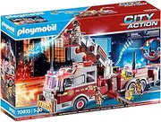 Playmobil - City Action, Rescue Vehicles Fire Engine with Tower Ladder