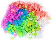 Glow in The Dark Rocks - 1200pcs White Glowing Rocks Glow in The Dark Pebbles for Outdoor Decor, Garden, Patio, Lawn, Walkway, Fish Tank, Glow Stones Rocks