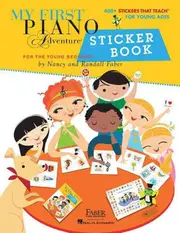 My First Piano Adventure Sticker Book