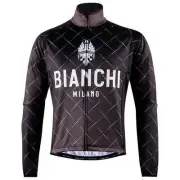 Bianchi Milano Traono Men's Winter Cycling Jacket (Black) M, L, 2XL