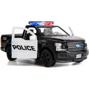 Catzon 1/36 Scale Model Police Car Zinc Alloy Die-Cast Pull Back Vehicle-D
