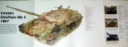 Tank Poster FV 4201 Chieftain Mk 5 War Military Picture Out of Print Wall Art