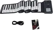 Keyboard Piano, Scroll Piano Keyboard, Portable Electronic Piano with 88 Keys, Waterproof and Dustproof, Ultra Long Battery Life, Suitable for Children, Adults, Beginners, Gift
