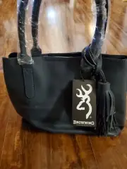 Browning Concealed Carry Purse, CCW Gun Handbag Blue Faux Leather Miranda