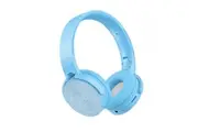 Laser Kids Bluetooth Wireless Headphones Adjustable Foldable On-Ear Headset Blue