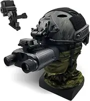 Night Vision Googles - Black - 1312FT Infrared Night Vision Binoculars Military Tactical, Rechargeable Hands-Free Nightvision Goggles, 2.7" Screen, 8X Digital Zoom