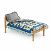 NEW in Box American Girl Doll BeForever Addy Rope BED & BEDDING Set Patch Quilt